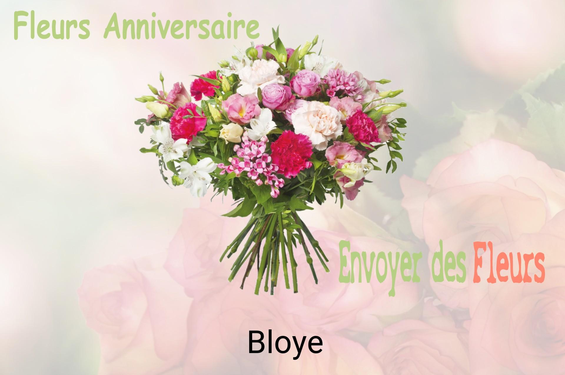 Bouquet de fleurs d’anniversaire livré à Bloye